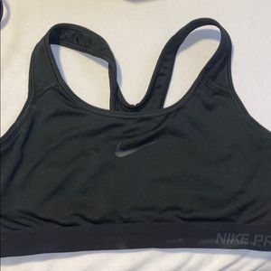 nike pro sports bra